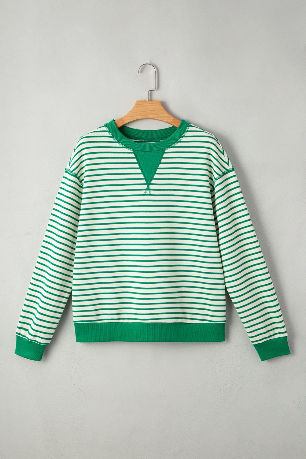 Green Stripe Long Sleeve