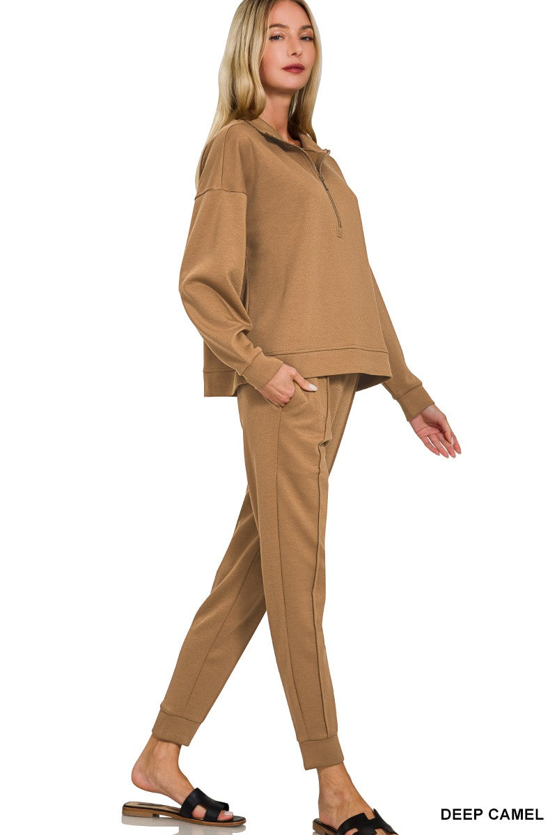 Camel Two Piece Jogger Set