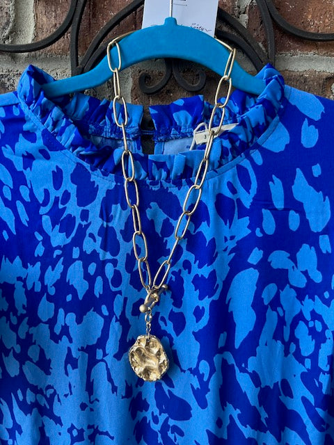 Gold Nugget Necklace