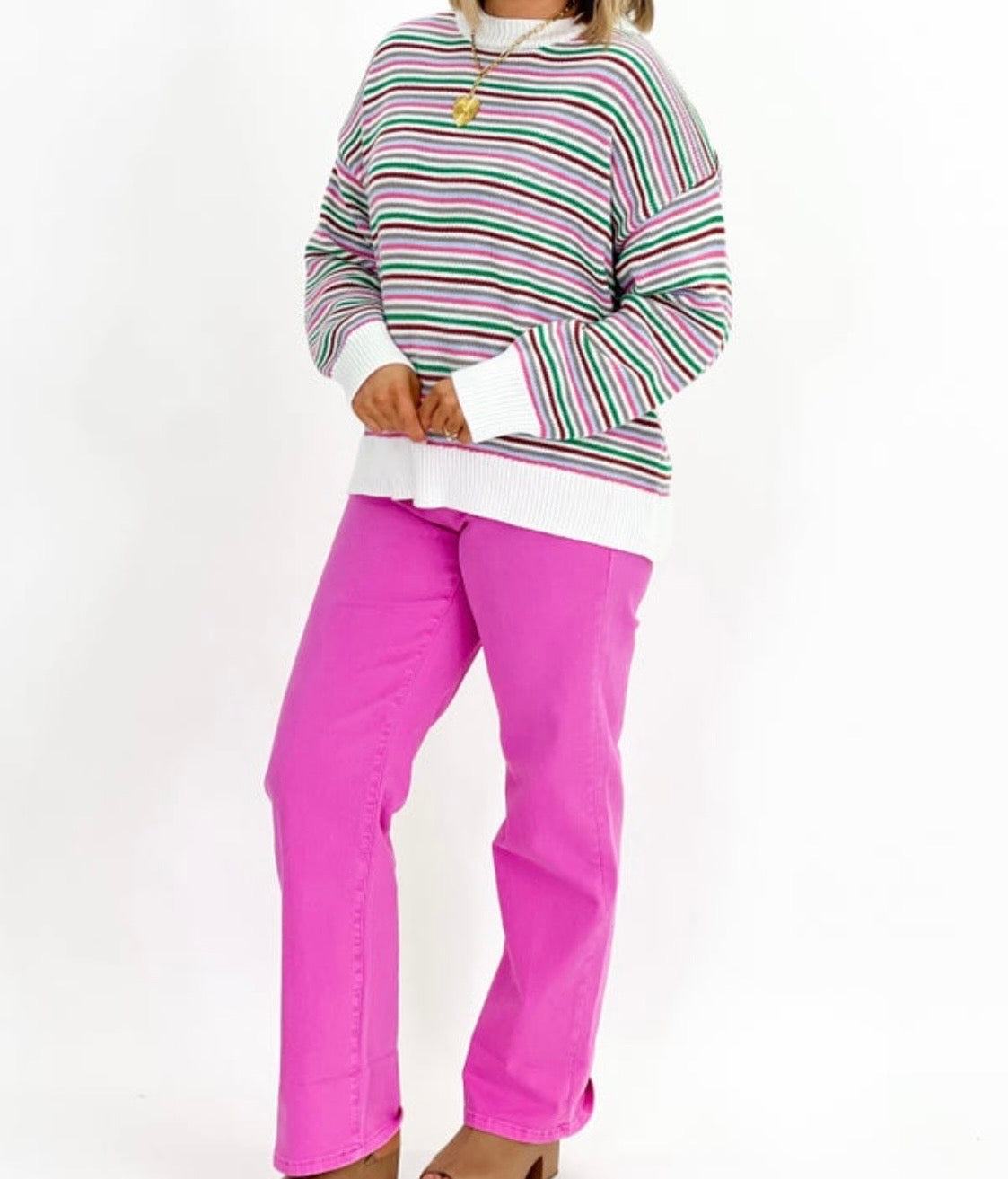 Multi Stripe Sweater