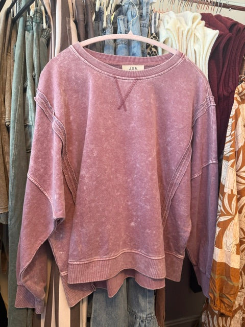 POA Mineral Washed Sweatshirt