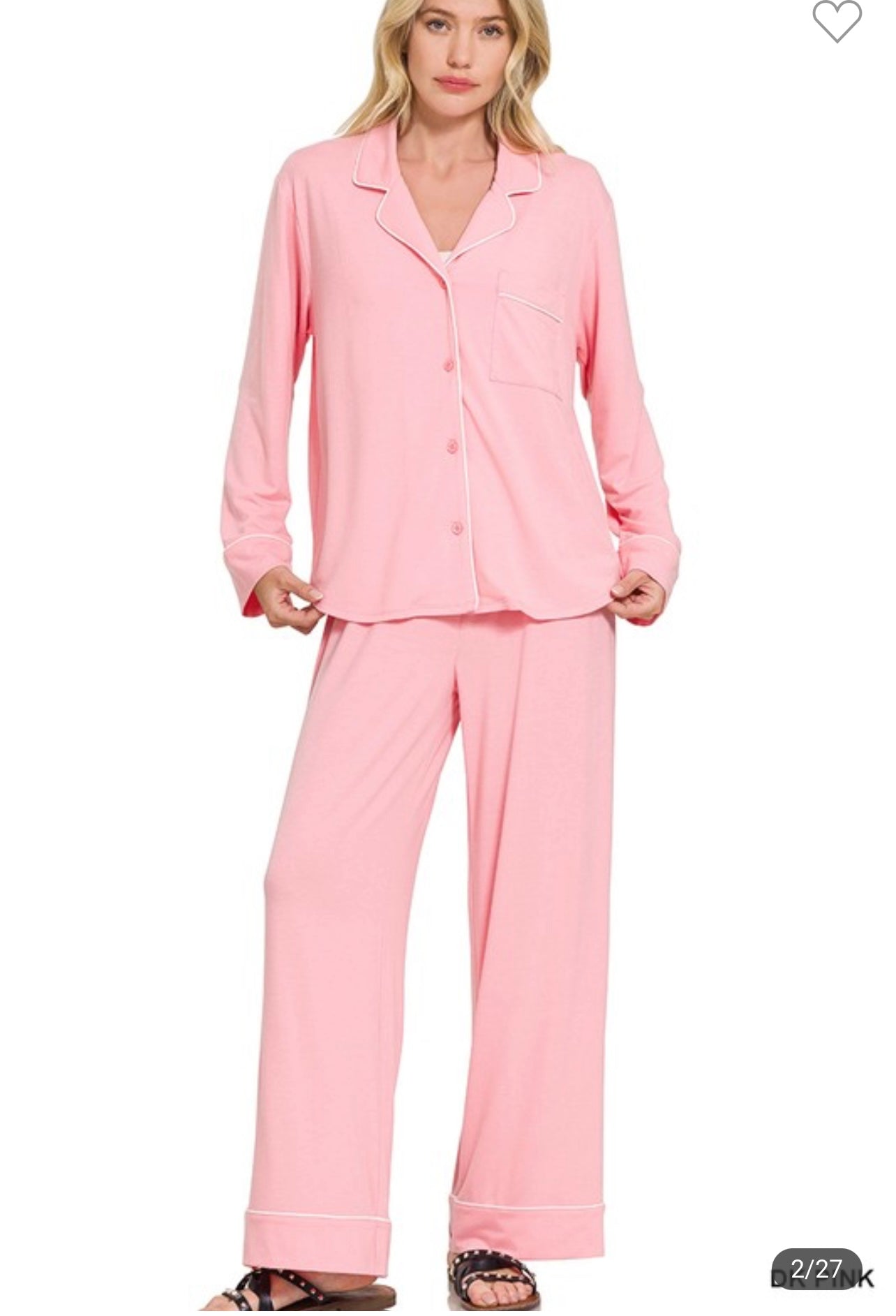 Pink Soft Touch Pajama Set