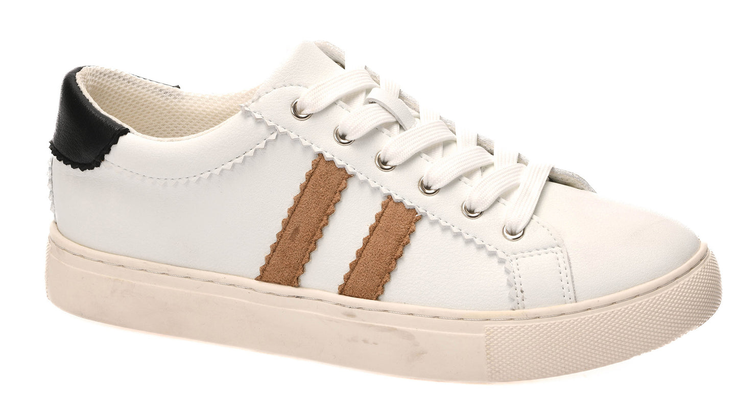 Corky's Showtime white tennis shoes