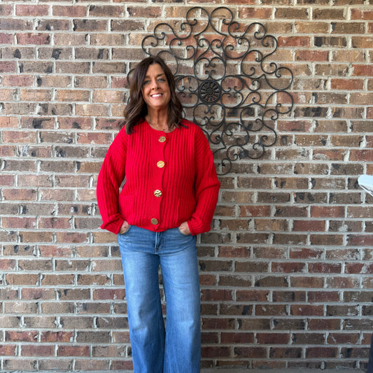 Red Cardigan