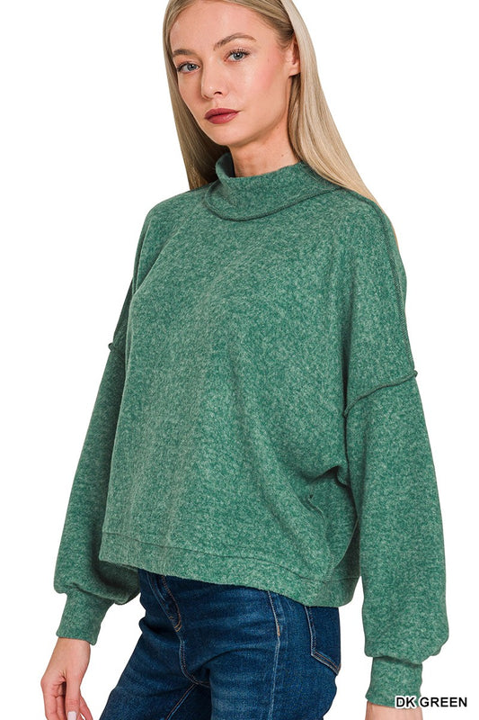 Green Hacci Sweater