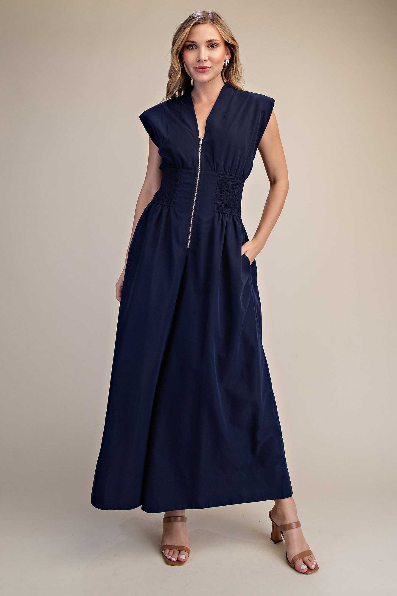 Navy Jumpsuit