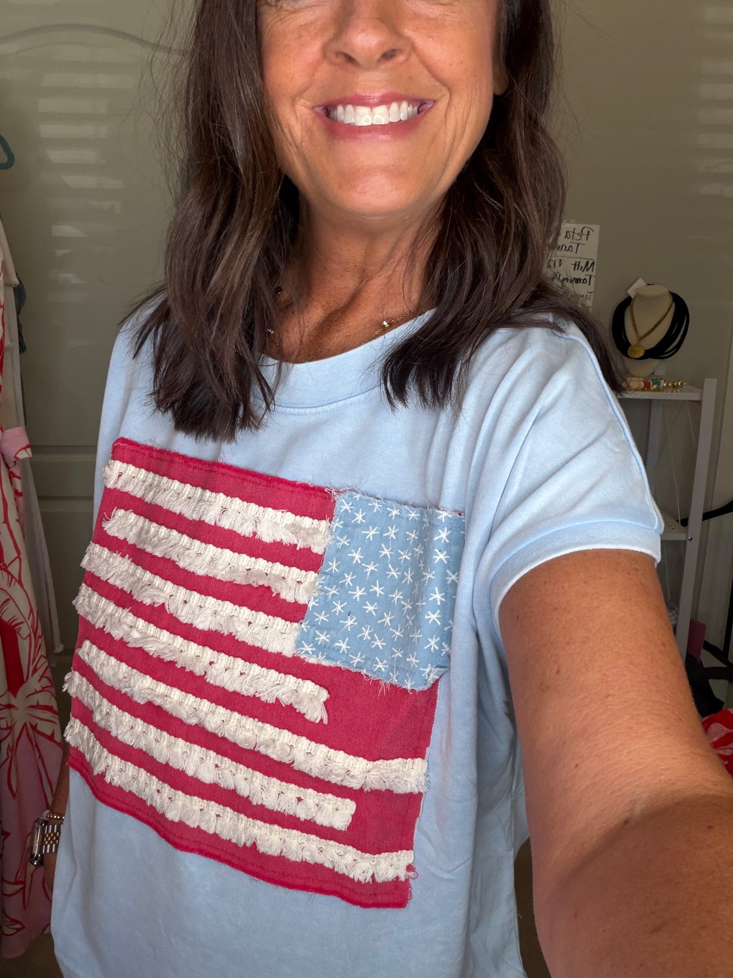 American Flag Top