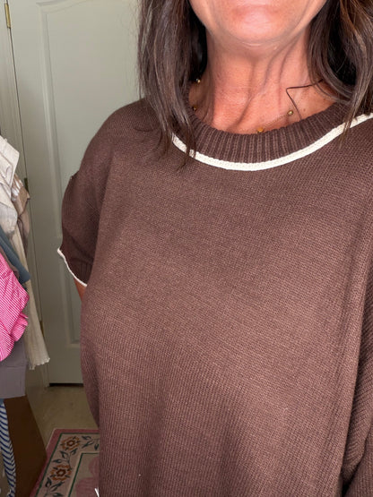 The Betsy Brown Sweater Top