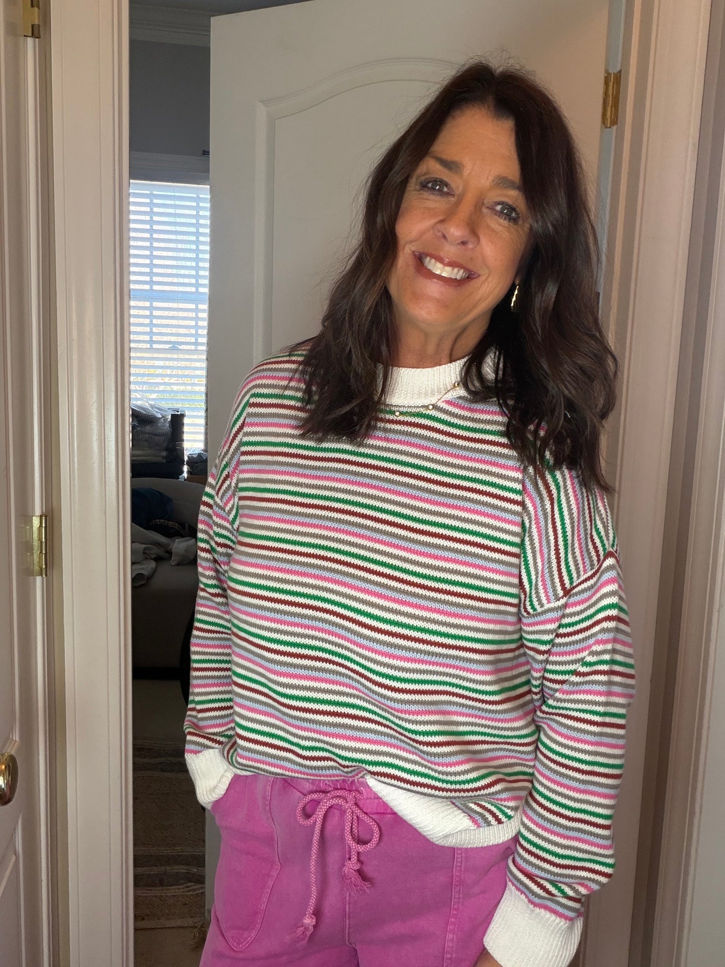 Multi Stripe Sweater