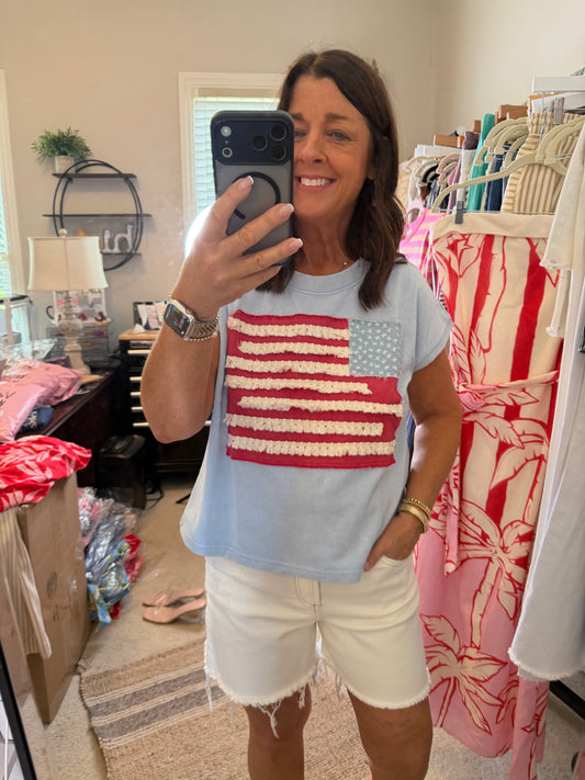 American Flag Top