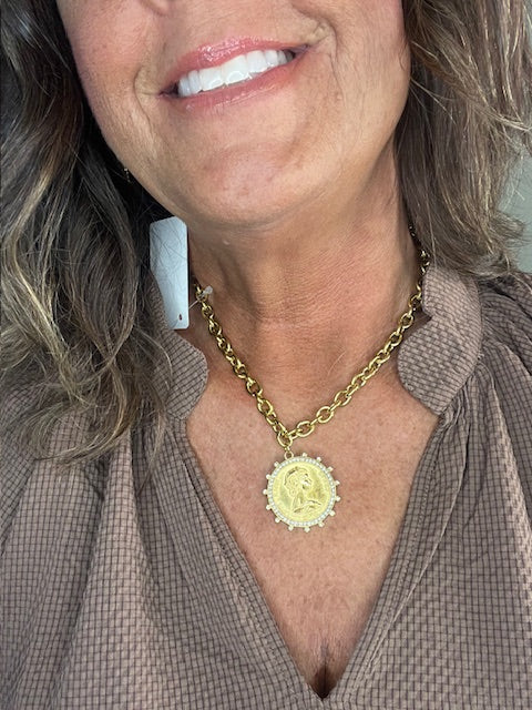Small Coin Necklace