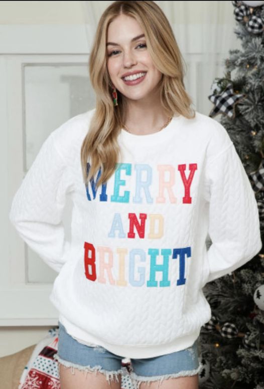 Merry and Bright Sweatshirt