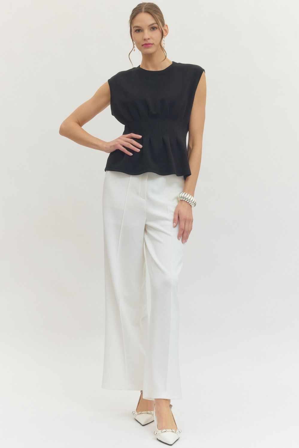 Black Sleeveless Top - Simply Pink Boutique
