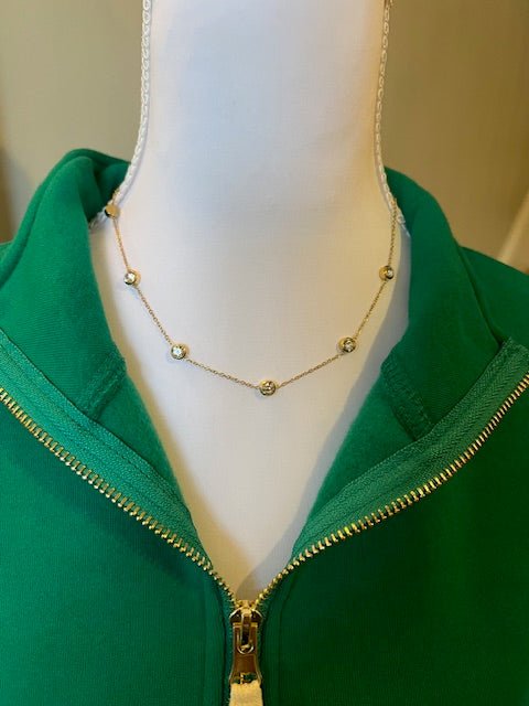 Diamond Dainty Necklace - Simply Pink Boutique