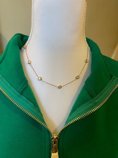 Diamond Dainty Necklace - Simply Pink Boutique