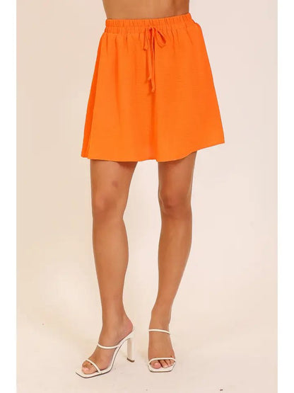 Game Day Airflow Elastic Waist Skirt - Simply Pink Boutique