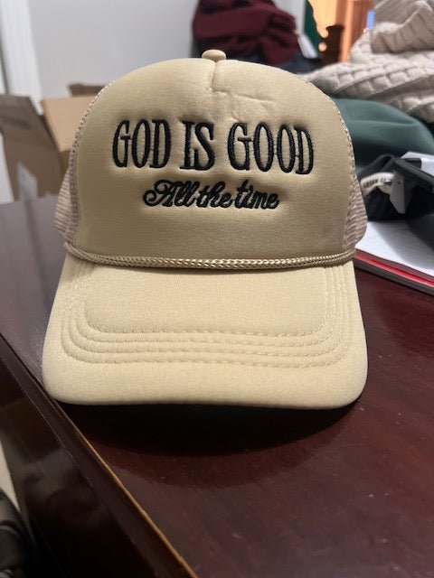 God Is Good Ball Cap - Simply Pink Boutique