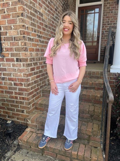 Light Pink Top - Simply Pink Boutique