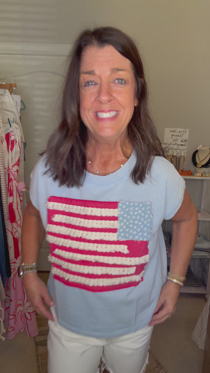 American Flag Top