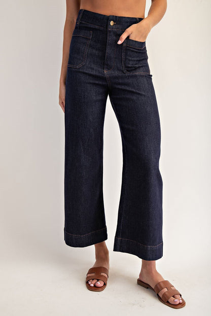 Soft Washed Straight Leg Jeans - Simply Pink Boutique