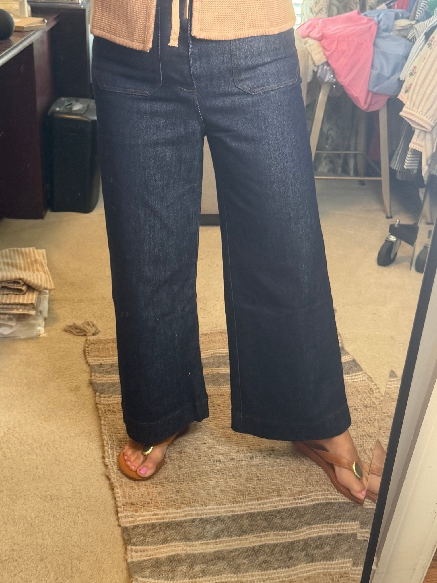 Soft Washed Straight Leg Jeans - Simply Pink Boutique